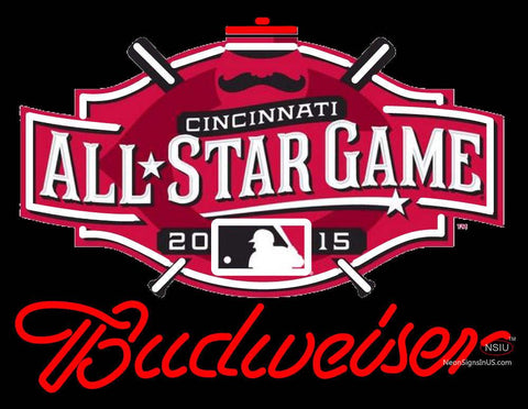 Custom All Star Game Budweiser Logo Neon Sign  