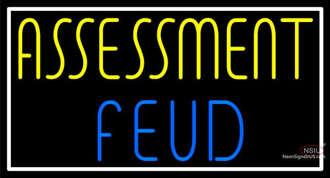 Custom Assessment Feud Neon Sign  