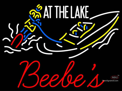 Custom At The Lake Bebes Neon Sign  