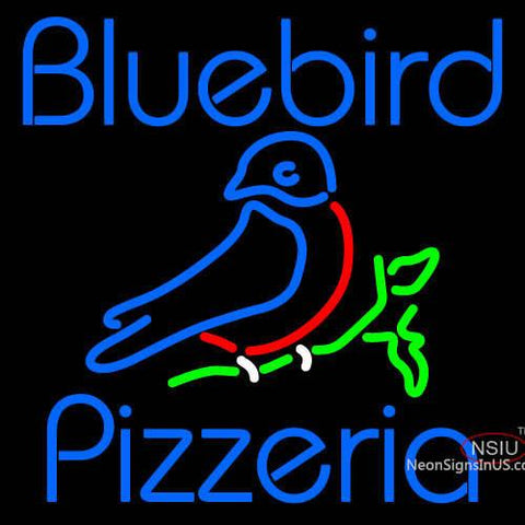 Custom Bluebird Pizzeria Neon Sign 7 
