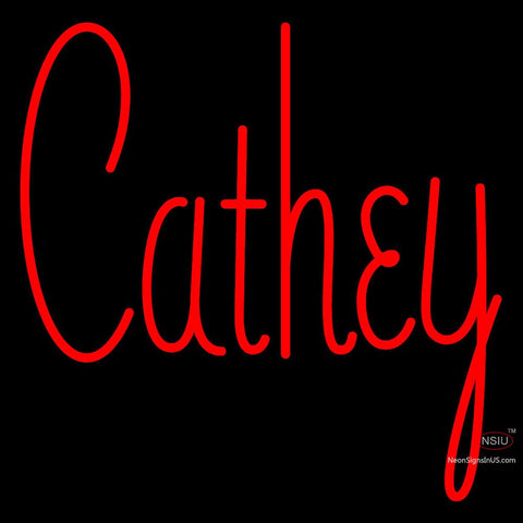 Custom Cathey Neon Sign  