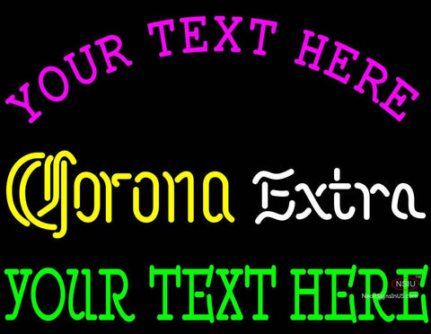 Custom Corona Extra Neon Beer Sign  