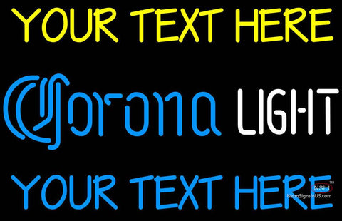 Custom Corona Light Neon Beer Sign  