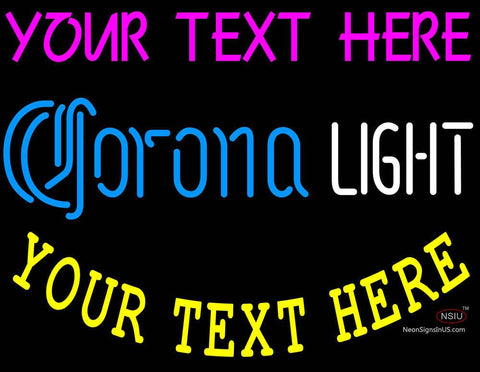 Custom Corona Light Neon Beer Sign  