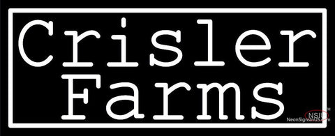 Custom Crisler Farms Neon Sign  