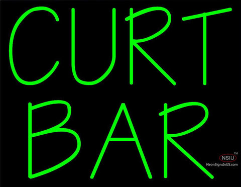 Custom Curt Bar Neon Sign  