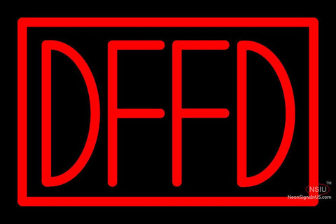 Custom Dffd Neon Sign  