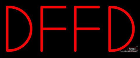 Custom Dffd Neon Sign  