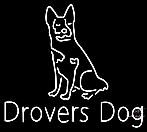Custom Drovers Dog Neon Sign  