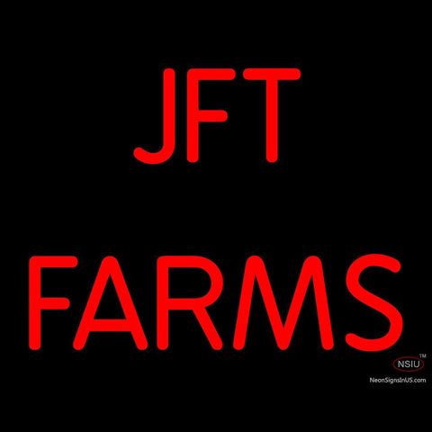 Custom Jft Farm Neon Sign  