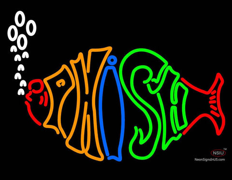 Custom Phish Logo Neon Sign