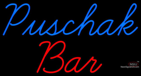 Custom Puschak Bar Neon Sign  