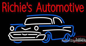 Custom Richies Automotive Neon Sign  