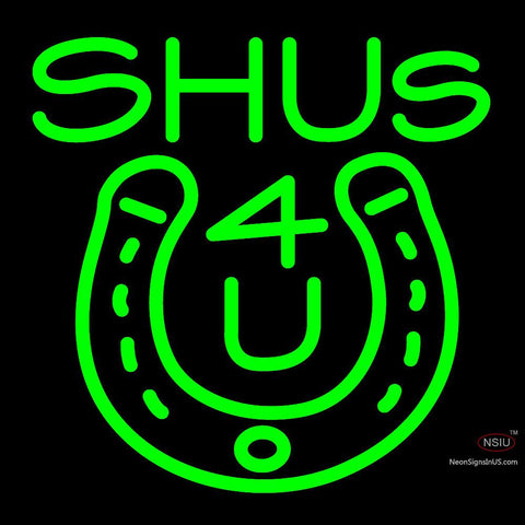 Custom Shus  U Neon Sign  