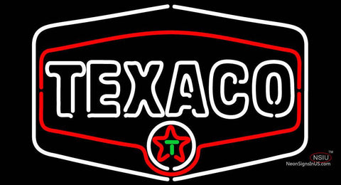 Texaco Gasoline Neon Sign