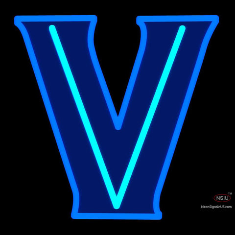 Custom V Neon Sign  