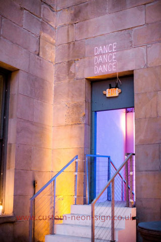 Dance Dance Dance Wedding Home Deco Neon Sign 