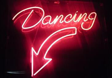 Dancing Handmade Art Neon Signs 