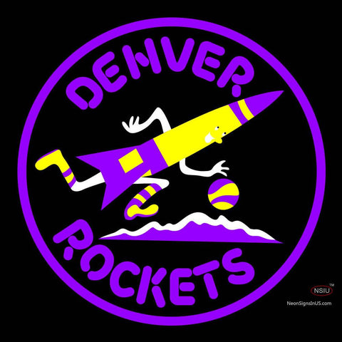 Denver Rockets Neon Sign x 