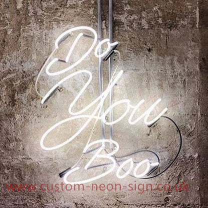 Do You Boo Wedding Home Deco Neon Sign 