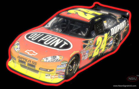 Dopont NASCAR Real Neon Glass Tube Neon Sign