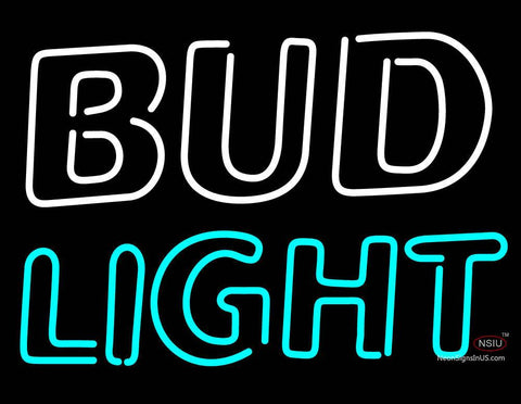 Double Stroke Bud Light Neon Sign 