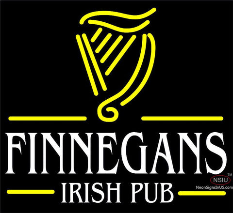 Finnegans Irish Pub Neon Sign x 