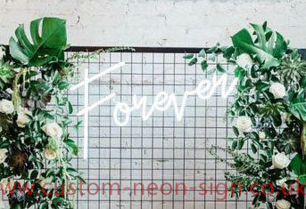 Forever Wedding Home Deco Neon Sign 