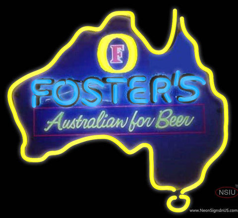 Fosters Australia Neon Beer Sign x