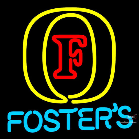 Fosters Initial Neon Beer Sign x 