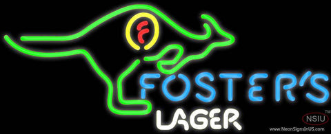 Fosters Kangaroo Neon Beer Sign