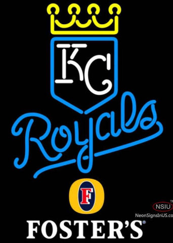Fosters Kansas City Royals MLB Neon Sign   