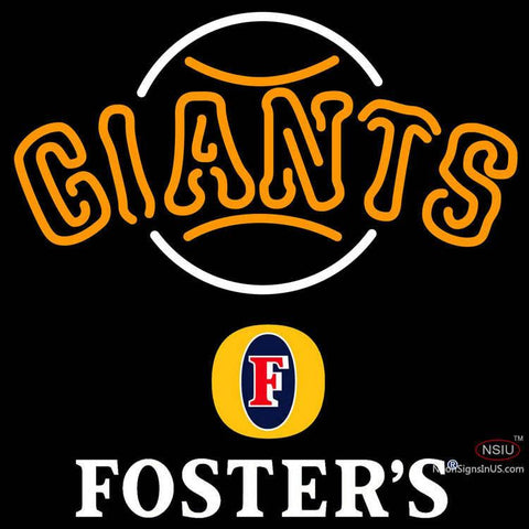 Fosters San Francisco Giants MLB Neon Sign   