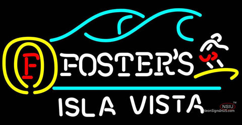 Fosters Surfer Isla Vista Neon Sign
