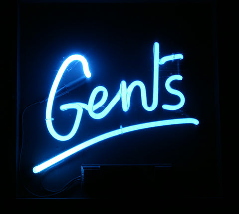 Gents  Handmade Art Neon Signs 