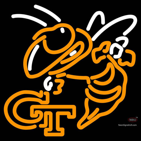 Georgia Tech Yellow Jackets Neon Sign x