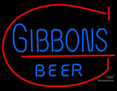Gibbons Beer Neon Sign 