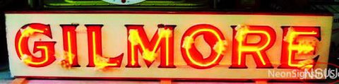 Gilmore Gasoline Neon Sign 