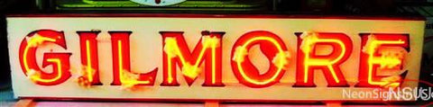 Gilmore Gasoline Neon Sign