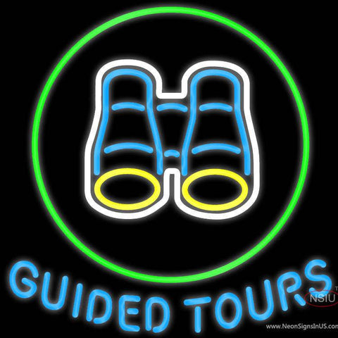 Guided Tours Real Neon Glass Tube Neon Signs 