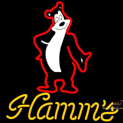 Hamms Neon Beer Sign x