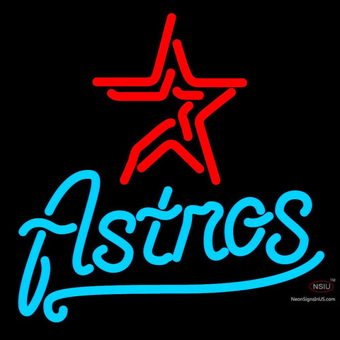 Houston Astros MLB Neon Sign