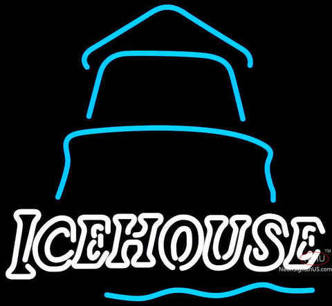 Ice House Day Light House Neon Beer Sign 