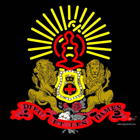 Kappa Alpha Order Chapters Logo Neon Sign