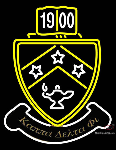 Kappa Delta Phi Chapters Logo Neon Sign