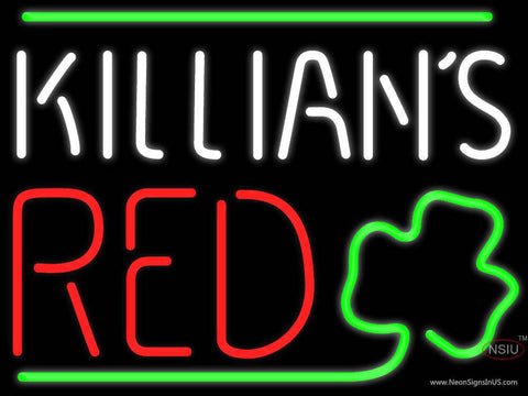 Killians Red Shamrock Neon Beer Sign 