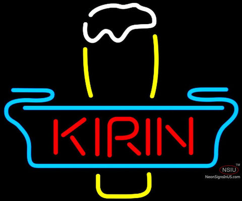 Kirin Glass Neon Beer Sign x 