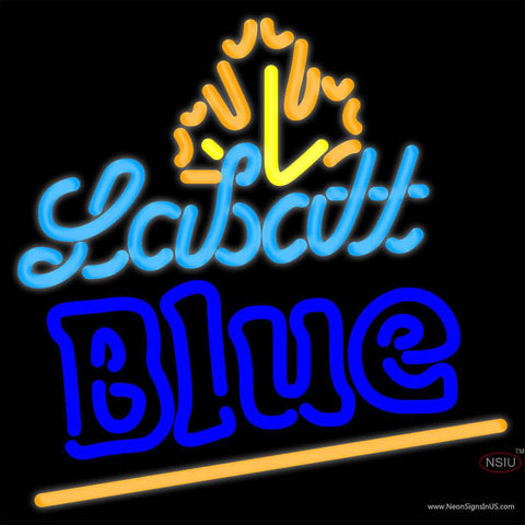 Labatt Blue Maple Leaf Neon Beer Sign x 