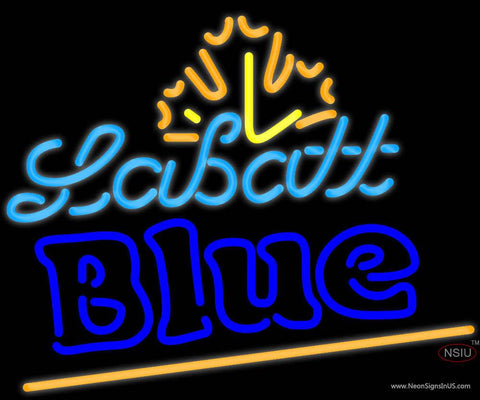 Labatt Blue Maple Leaf Neon Beer Sign x 