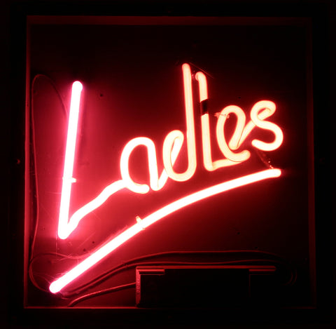 Ladies Handmade Art Neon Signs 